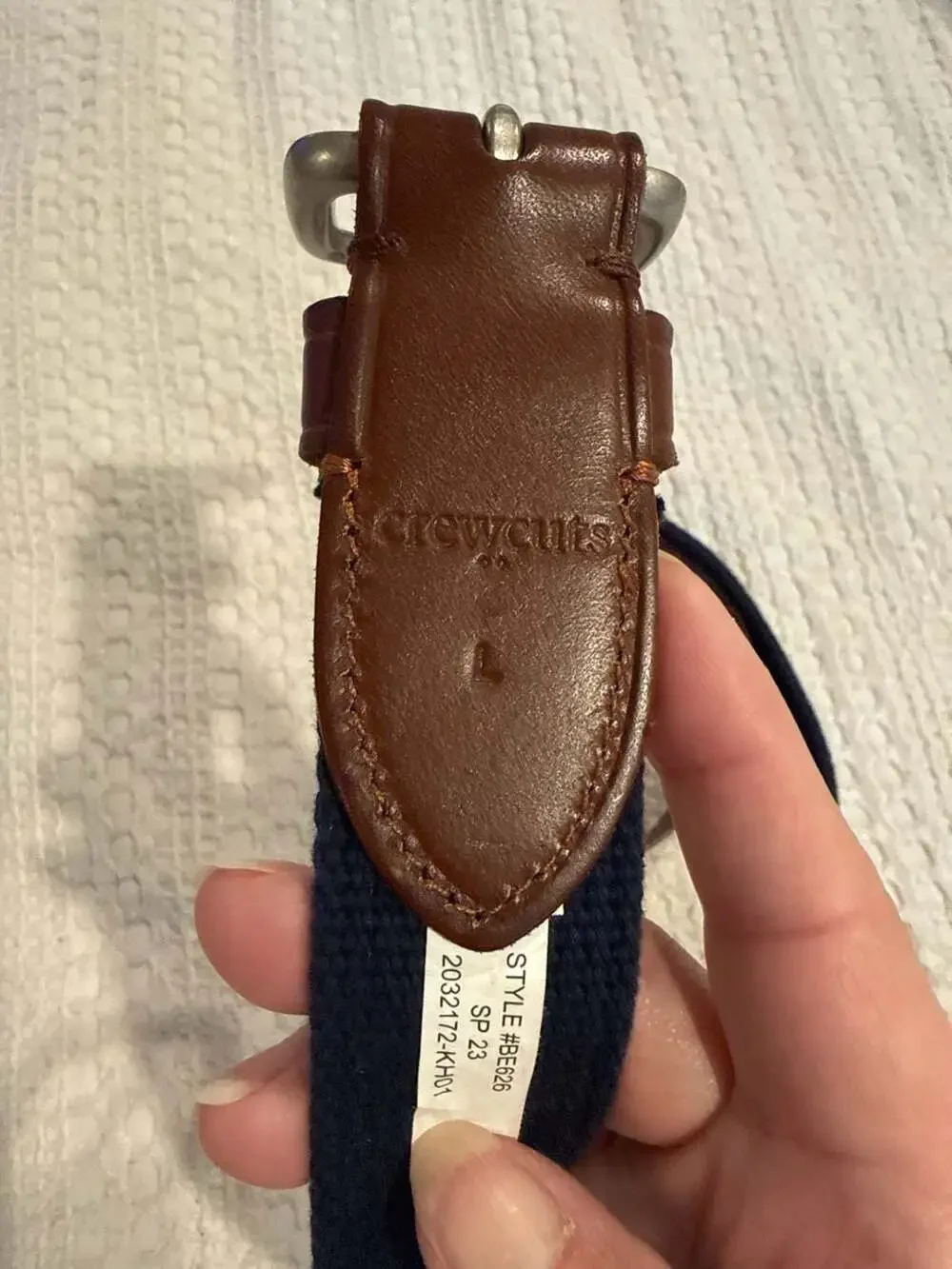 Crewcuts Boys' Station Wagon Surfboard Ribbon Belt Size L
